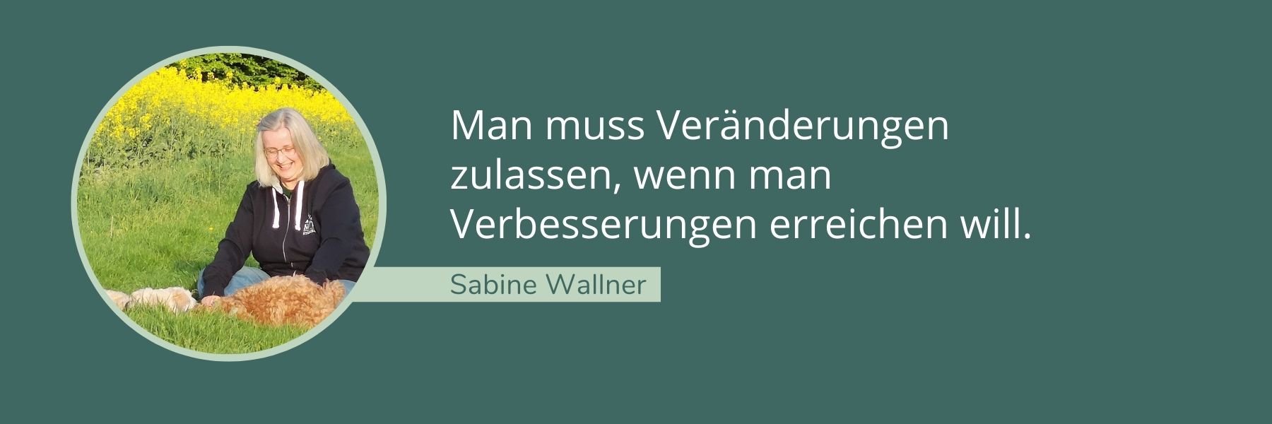 Sabine Wallner - Tierkommunikatorin